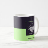 Betreuer Ältere Zuhause Pflegeprodukte Kaffeetasse (VorderseiteRechts)