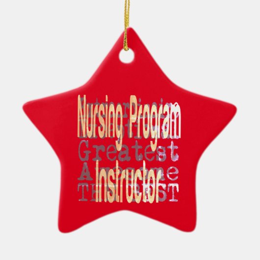 Betreuer des Pflegeprogramms Keramik Ornament (Vorne)