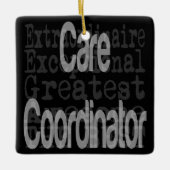 Betreuer-Koordinator Keramikornament (Vorderseite)
