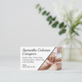 Betreuer Zuhause Help Betreuer Visitenkarte (Stehend Vorderseite)