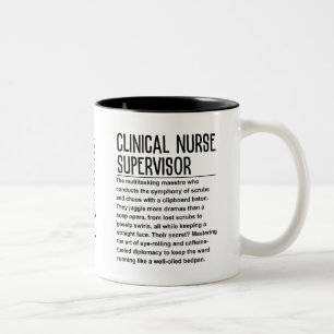 Betreuer Zweifarbige Tasse