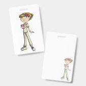 Betreuung Ausweis (Vorder- & Rückseite)