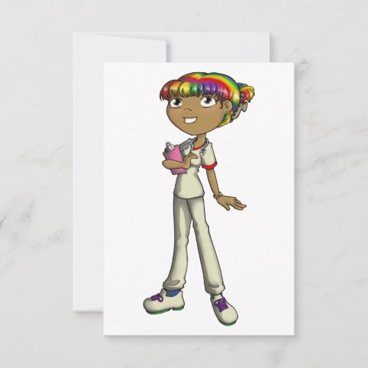 Betreuung Dankeskarte (Vorderseite)