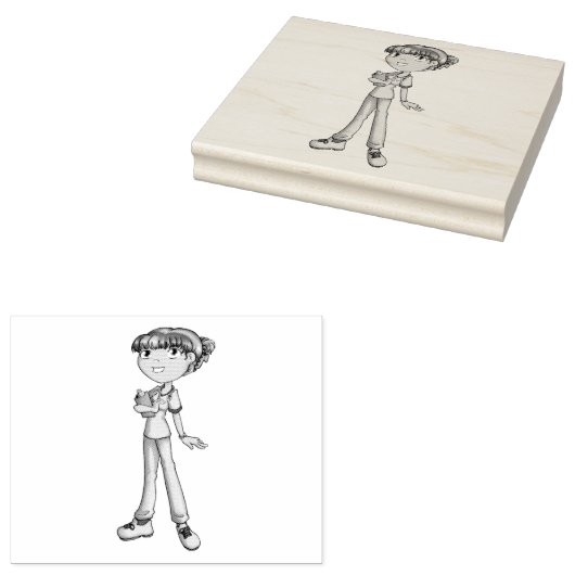 Betreuung Gummistempel (Stempel)