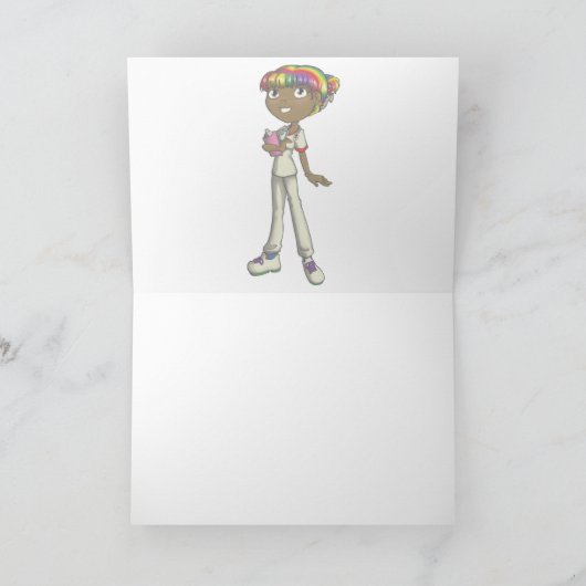 Betreuung Karte (Innenseite)