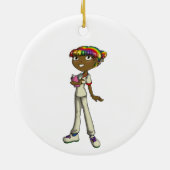 Betreuung Keramik Ornament (Hinten)