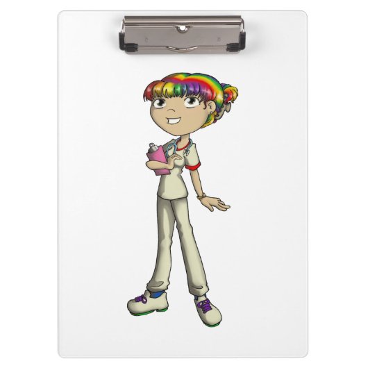 Betreuung Klemmbrett (Vorderseite)