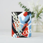 Betreuung Postkarte (Stehend Vorderseite)