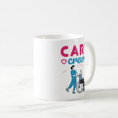 Betreuung von Crews im Zuhause-Pflegebereich Zuhau Kaffeetasse (VorderseiteRechts)