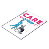 Betreuung von Crews im Zuhause-Pflegebereich Zuhau Notizblock (Linke Seite)