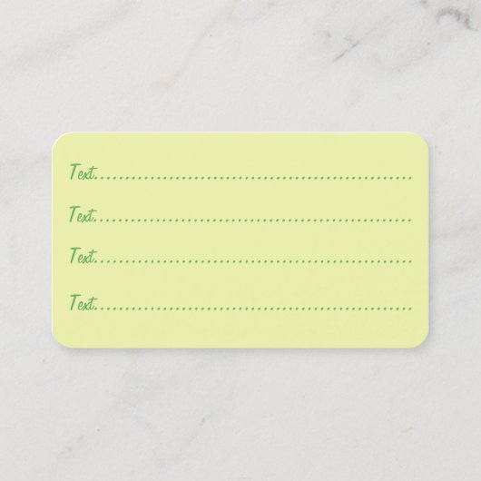 Betreuung von Hunden und Haustieren Terminkarte (Rückseite)