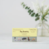 Betreuung von Hunden und Haustieren Terminkarte (Stehend Vorderseite)