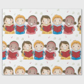 Betreuung von Kindern Geschenkpapier (Flach)