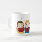 Betreuung von Kindern Kaffeetasse (Vorderseite Links)