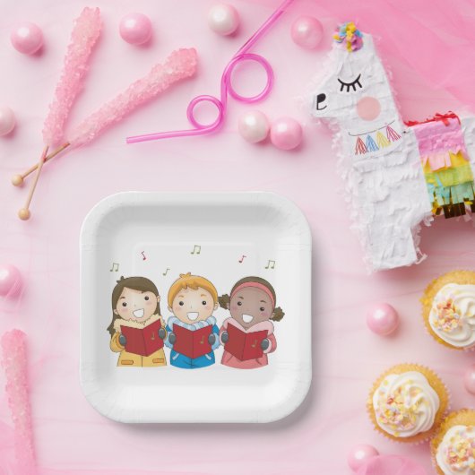 Betreuung von Kindern Pappteller (Party)