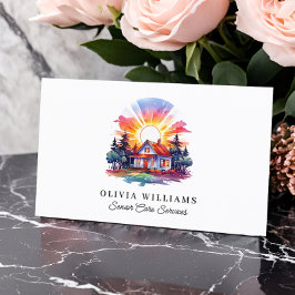 Betreuung von Senioren Visitenkarte