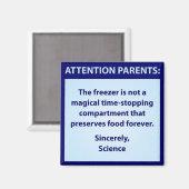 Betreuungs-Eltern Magnet (Vorderseite/Rückseite)