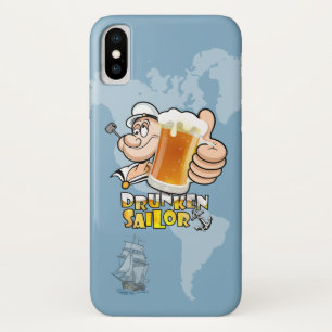 Betricunkener Matrose   iPhone X Hülle