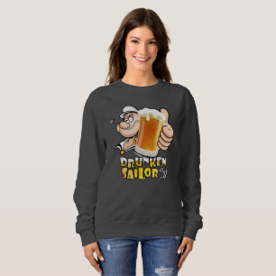 Betricunkener Seemann   Frauen Sweatshirt