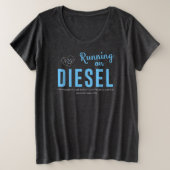 Betrieb auf Diesel-T - Shirt bis zu 4x (Design vorne)
