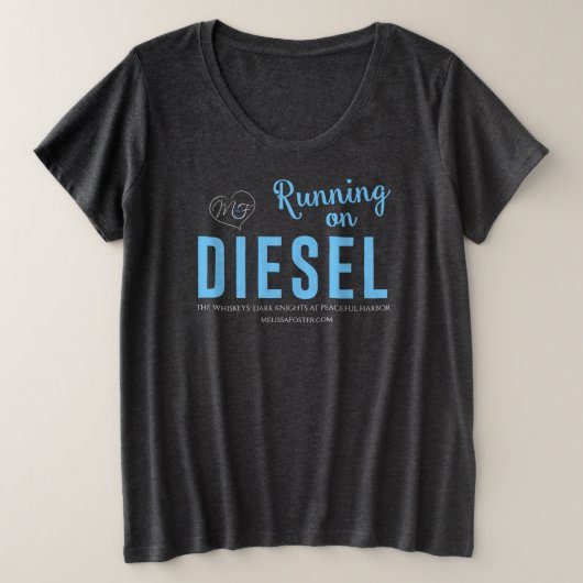 Betrieb auf Diesel-T - Shirt bis zu 4x (Design vorne)