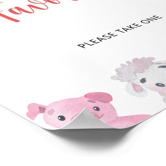 Betrieb - Begünstigte Poster (Ecke)