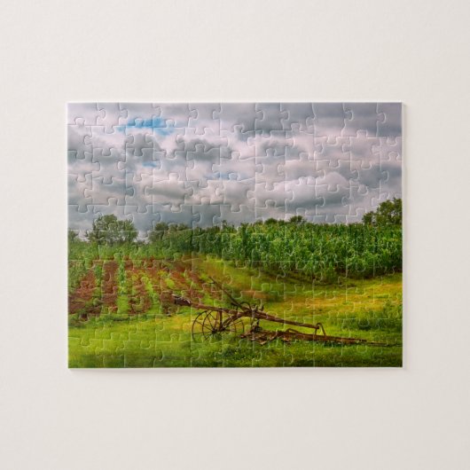 Betrieb - Bio Landwirtschaft Puzzle (Horizontal)