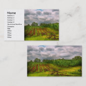 Betrieb - Bio Landwirtschaft Visitenkarte (Vorne/Hinten)