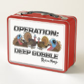 Betrieb: Deep Gobble Metall Brotdose (Rückseite)