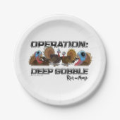 Betrieb: Deep Gobble Pappteller (Vorderseite)