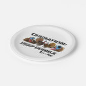 Betrieb: Deep Gobble Pappteller (Schrägansicht)