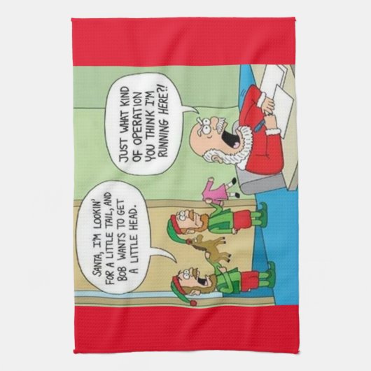 Betrieb des Santa Workshop Handtuch (Vertikal)