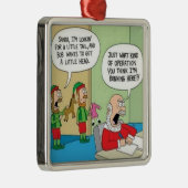 Betrieb des Santa Workshop Ornament Aus Metall (Rechts)