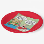 Betrieb des Santa Workshop Pappteller (Schrägansicht)