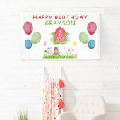 Betrieb Geburtstag Personalisiert Banner (Insitu)