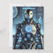 Betrieb: Geweckt Wadle - klassifizierte Penguin-Rü Einladung (Rückseite)