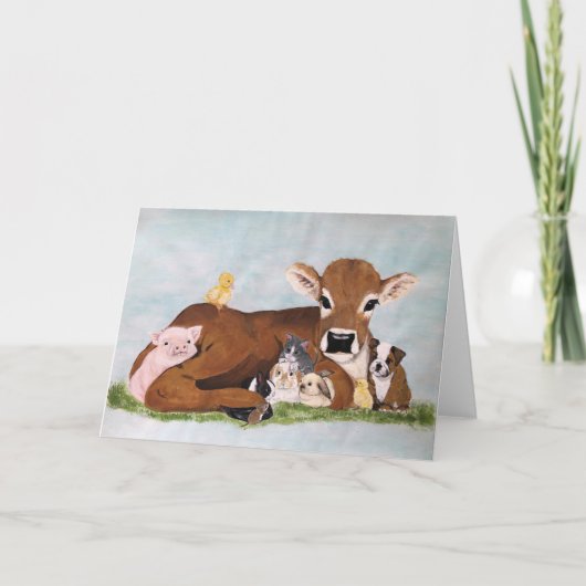 Betrieb mit Blankarte für Freunde Karte (Vorderseite)