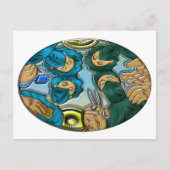 Betrieb oder Operation Postkarte (Vorderseite)