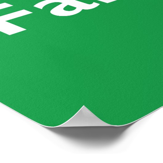 Betrieb Poster (Ecke)