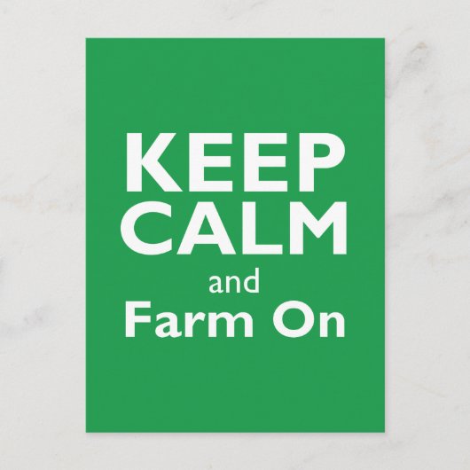 Betrieb Postkarte (Vorderseite)