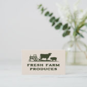 Betrieb Visitenkarte (Stehend Vorderseite)