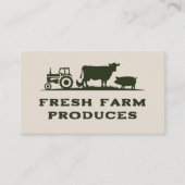 Betrieb Visitenkarte (Vorderseite)