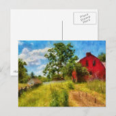 Betrieb - Wo der Bauer lebt Postkarte (Vorne/Hinten)