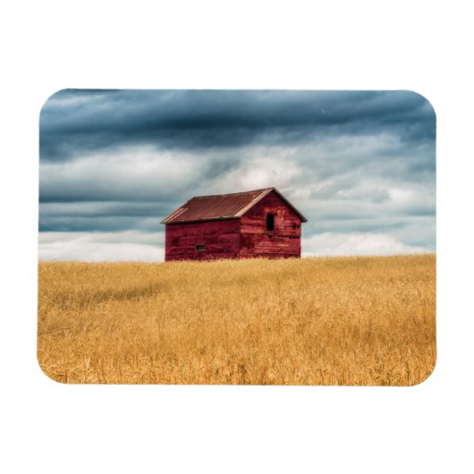 Betriebe | Alte rote Scheune Magnet (Horizontal)
