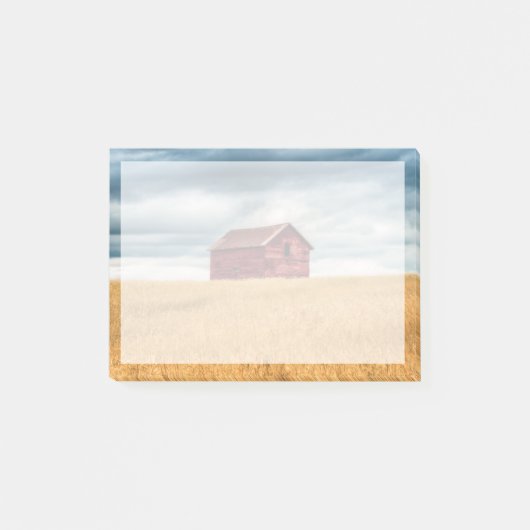 Betriebe | Alte rote Scheune Post-it Klebezettel (Vorderseite)