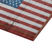 Betriebe | American Flag Stall Mural Schneidebrett (Ecke)