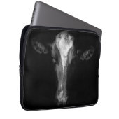 Betriebe | B&W Kuhkuh Kopf Shot Laptopschutzhülle (Vorne Rechts)