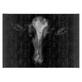 Betriebe | B&W Kuhkuh Kopf Shot Schneidebrett (Vorderseite)