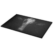 Betriebe | B&W Kuhkuh Kopf Shot Schneidebrett (Ecke)