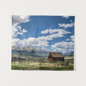 Betriebe | Bauernhof Unterhalb des Colorado Wandteppich (Vorderseite (Horizontal))